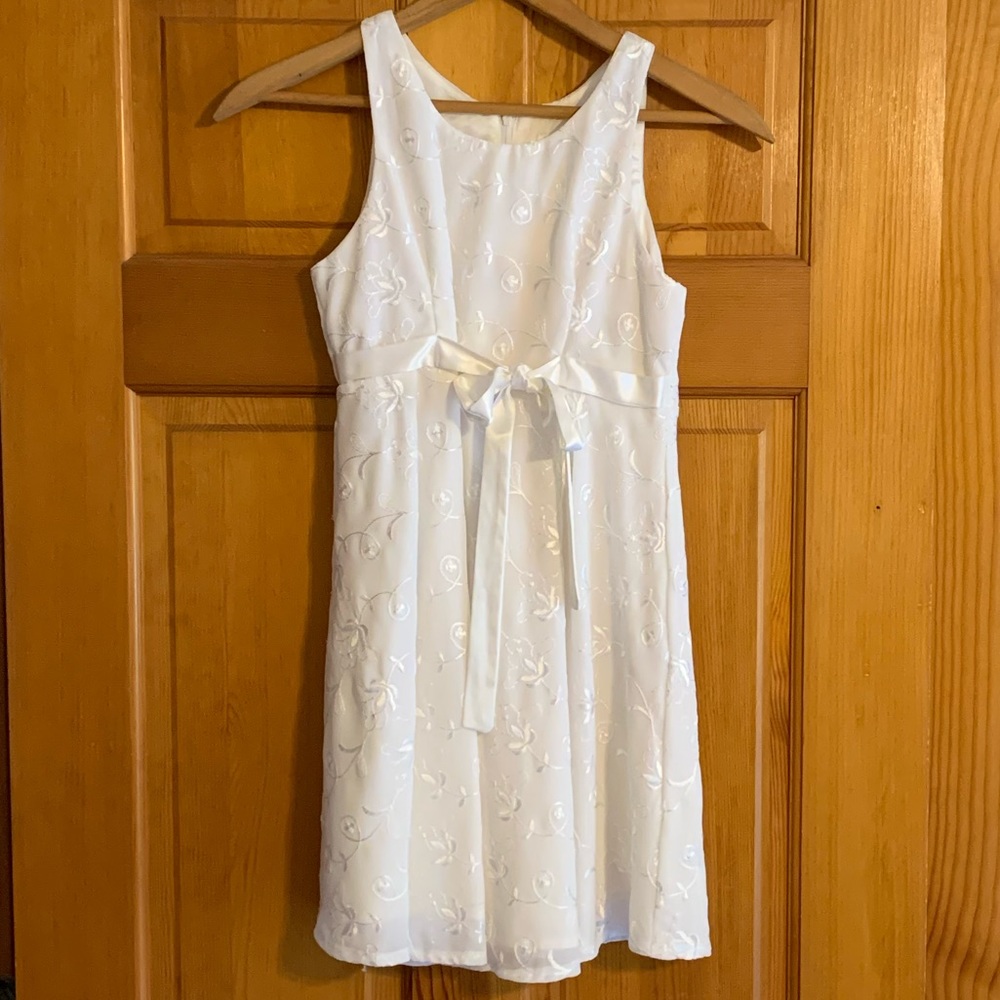 Girls Size 12 White Rampage Dress